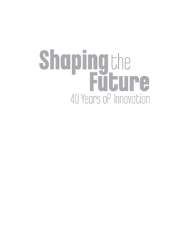 40Years of Innovation