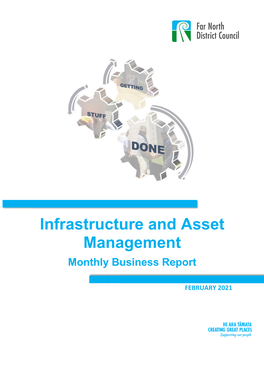 Infrastructure and Asset Management Monthly Business Report