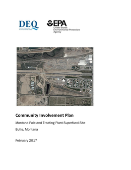 MPTP Community Involvement Plan 2017