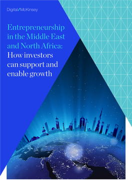 Entrepreneurship in the Middle East and North Africa: How Investors Can Support and Enable Growth