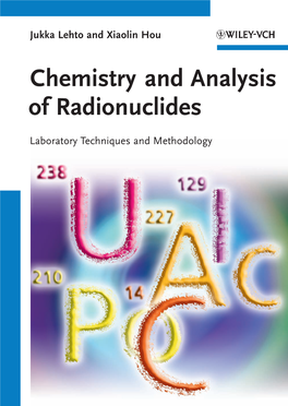 Chemistry and Analysis of Radionuclides