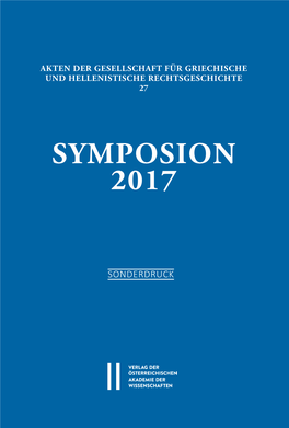 Symposion 2017