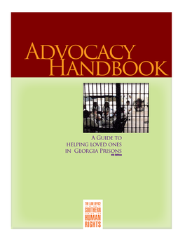 A Guide to Helping Loved Ones in Georgia Prisons 5Th Edition