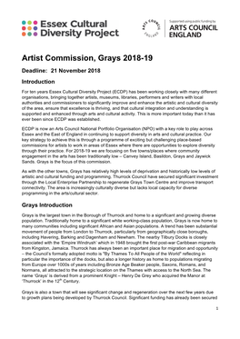 ECDP Grays Commission Brief 2018-9