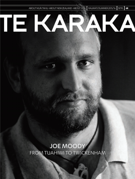 JOE MOODY from TUAHIWI to TWICKENHAM Go to the Shop At