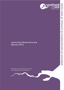 Statement of Representations & Summary of Main Issues