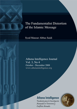 The Fundamentalist Distortion of the Islamic Message