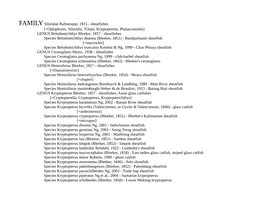 Family-Siluridae-Overview-PDF.Pdf