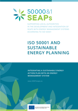 Iso 50001 and Sustainable Energy Planning