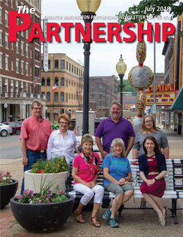 July 2018 GREATER BURLINGTON PARTNERSHIP NEWSLETTER VOL