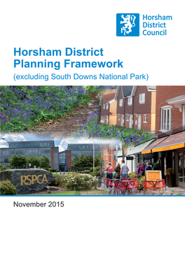 Horsham District Planning Framework (Excluding South Downs National Park)