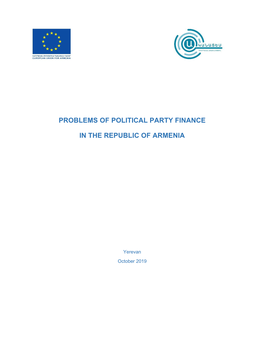 Problems of Political Party Finance in the Republic Of