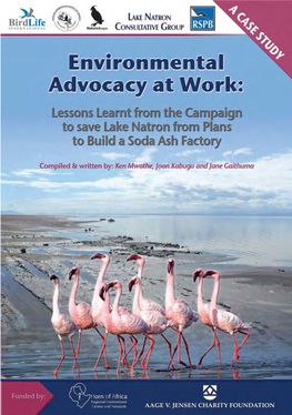 Challenges and Lessons Learnt from the Lake Natron Advocacy Challenges