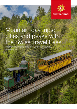 Mountain Day Trips: Cities and Peaks with the Swiss Travel Pass