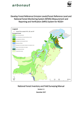 Develop Forest Reference Emission Levels/Forest Reference Level and National Forest Monitoring System (NFMS)-Measurement And