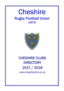 Cheshire Rugby Football Union (1875)