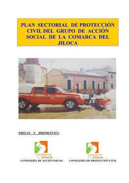 Plan Sectorial De Protección Civil Del Grupo De Acción Social De La Comarca Del Jiloca