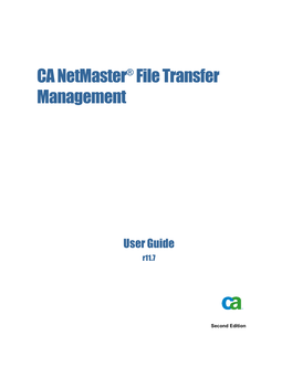CA Netmaster File Transfer Management User Guide