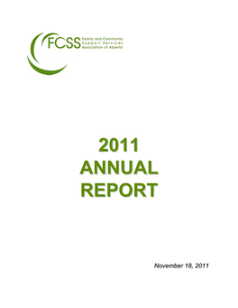 2011 Annual Report