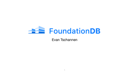 Foundationdb Technical Overview V2