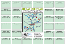 Rural Pub Trail