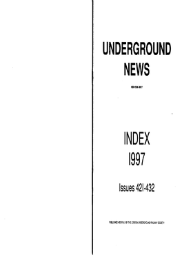 Underground News Index