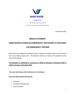 Media Statement 041220