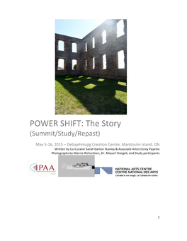 POWER SHIFT: the Story (Summit/Study/Repast)