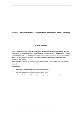Country Regional Network Operations And