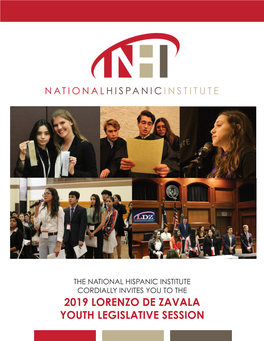 The National Hispanic Institute Cordially Invites You To