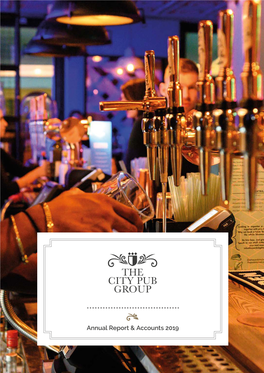 The City Pub Group Annual Report 2019