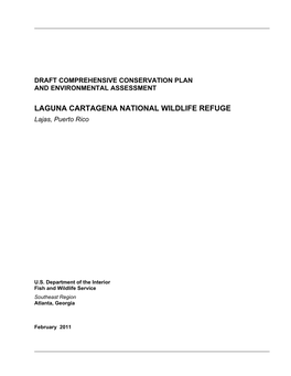 LAGUNA CARTAGENA NATIONAL WILDLIFE REFUGE Lajas, Puerto Rico