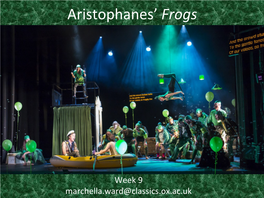 Aristophanes' Frogs