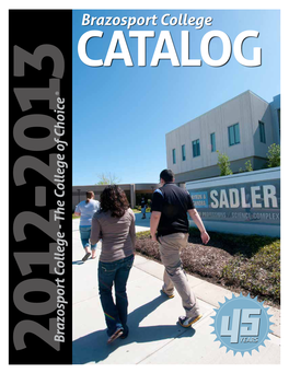 Brazosport College 2012 – 2013 Calendar