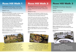 Five Walks from Rose Hill Station Marple