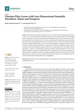 Ultrafast Fiber Lasers with Low-Dimensional Saturable Absorbers: Status and Prospects