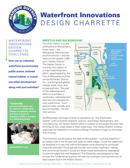 Waterfront Innovations Design Charrette to Begin to Illuminate That Thinking