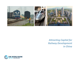 Attracting Capital for Railway Development in China