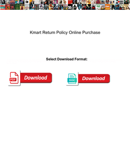 Kmart Return Policy Online Purchase