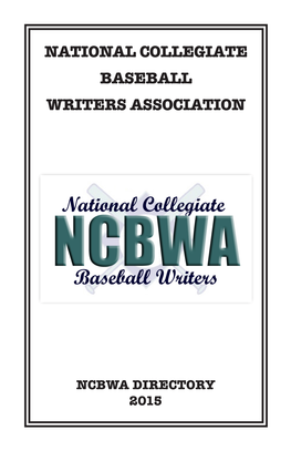 2015 NCBWA Directory