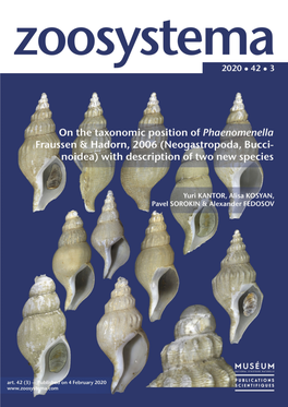 Neogastropoda, Buccinoidea) with Description of Two New Species