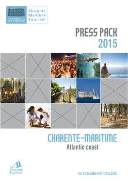 Charente Maritime Tourism “Ma Préférence” PRESS PACK 2015