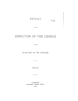 1902 Annual Census Report