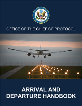 Arrival and Departure Handbook