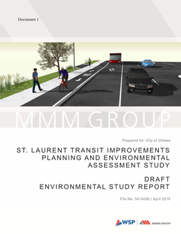 St. Laurent Transit Improvements Planning and Environmental Assessment Study