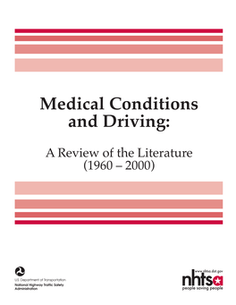 Medical Conditions and Driving