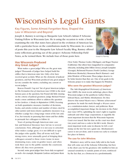Wisconsin's Legal Giants
