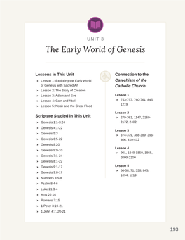 The Early World of Genesis