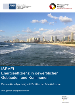 ISRAEL Energieeffizienz in Gewerblichen Gebäuden Und Kommunen