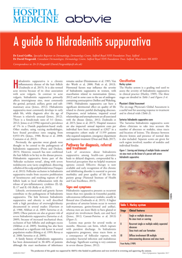 Hidradenitis Suppurativa